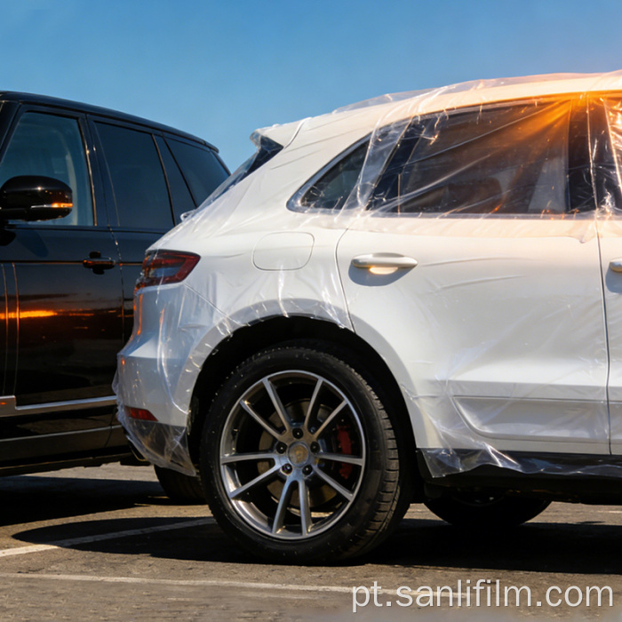 Proteção UV para película protetora de pintura transformada